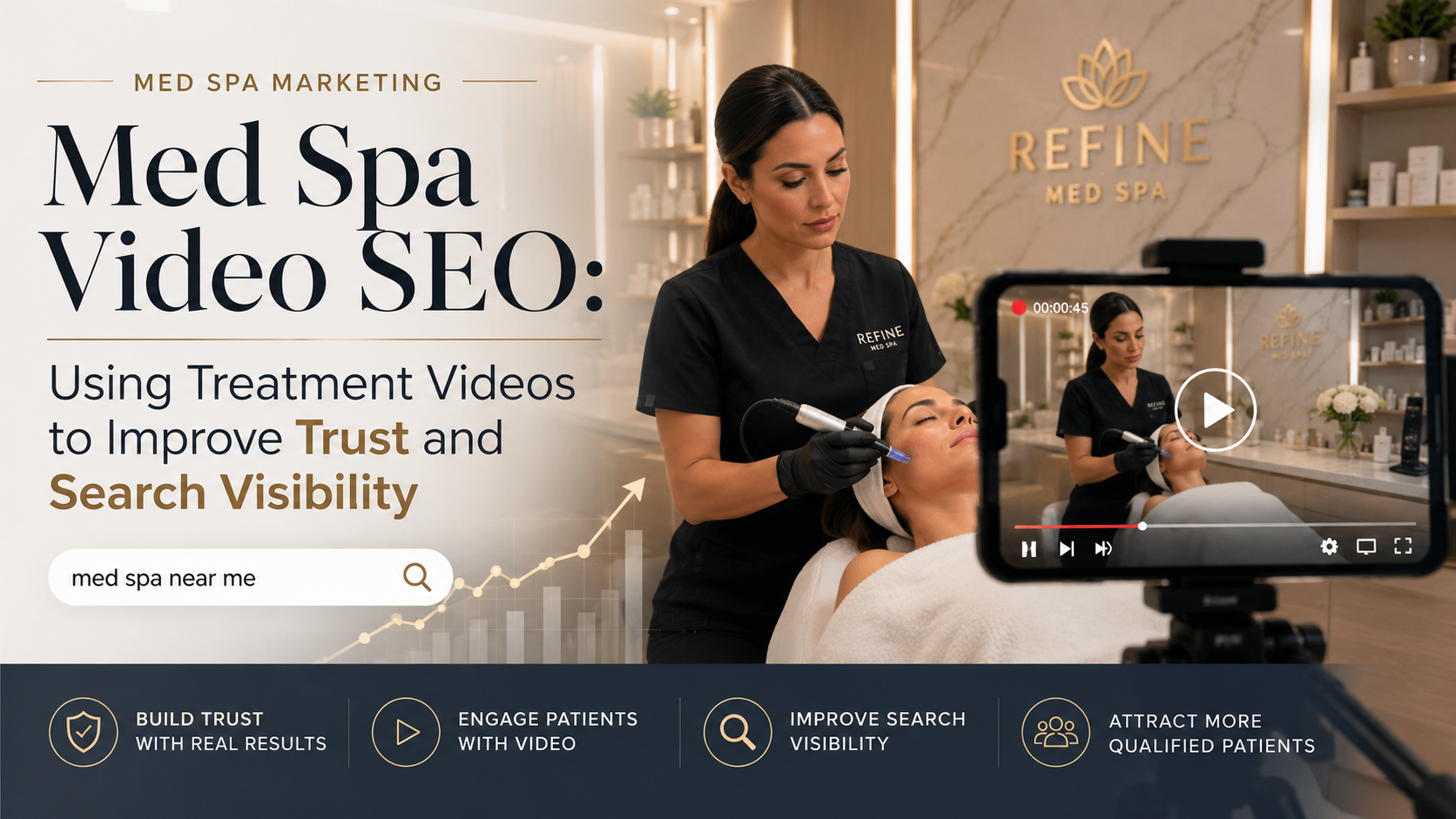 Med Spa Video SEO: Using Treatment Videos to Improve Trust and Search Visibility article preview by Vistrane